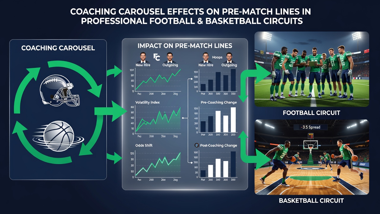 Grafik zu Quotenschwankungen nach Trainerrotationen in Fußball und Basketball