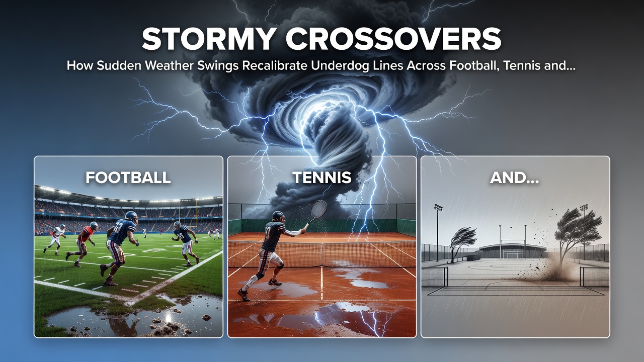 Analyse von Quotenbewegungen unter variablen Wetterbedingungen in Rennsport und Ballsport