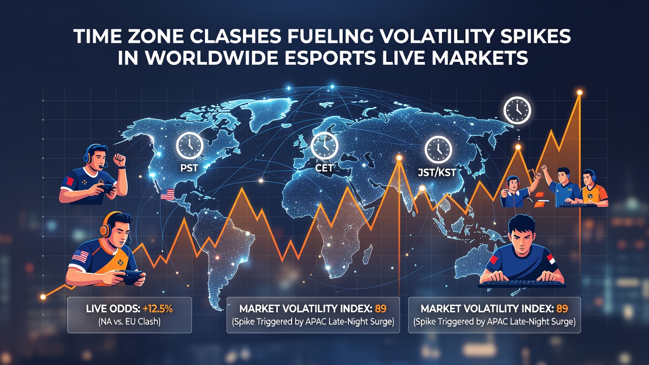 Analyse von Volatilitätsmustern in Esports-Wettmärkten mit Diagrammen zu Zeitüberschneidungen